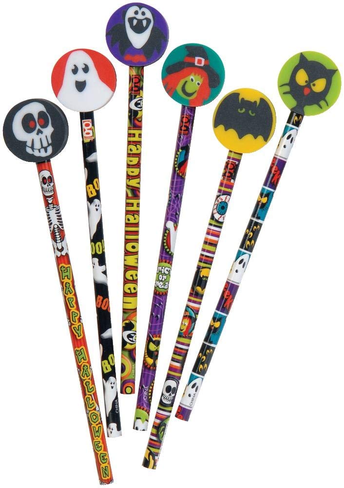 Geddes Raymond Geddes Boo Buddies Number 2 Pencils With Giant Pencil Top Erasers (Pack of 36) - Image 2