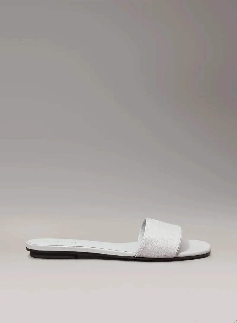 CALVIN KLEIN Logo Jacquard Sliders