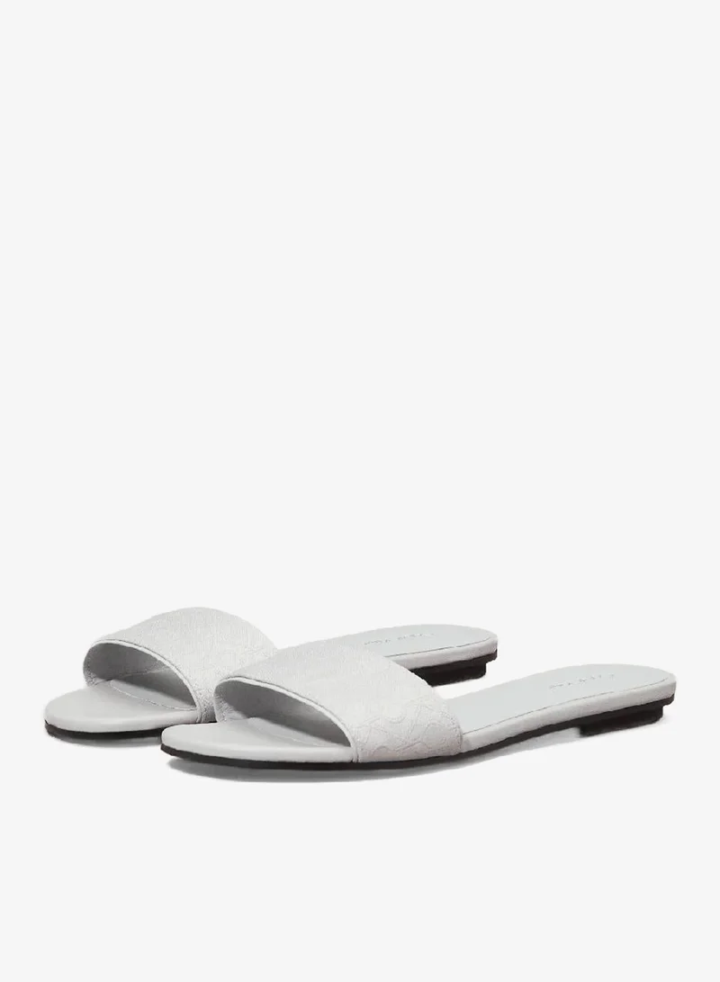 CALVIN KLEIN Logo Jacquard Sliders