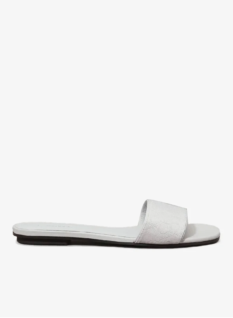 Logo Jacquard Sliders