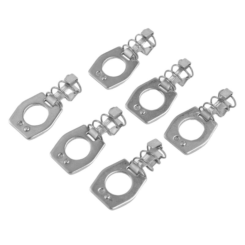 6Pcs RV Water Heater Cam Lock Stainless Steel Rustproof Water Heater Door Latch for Gas Tank Covers - Image 3