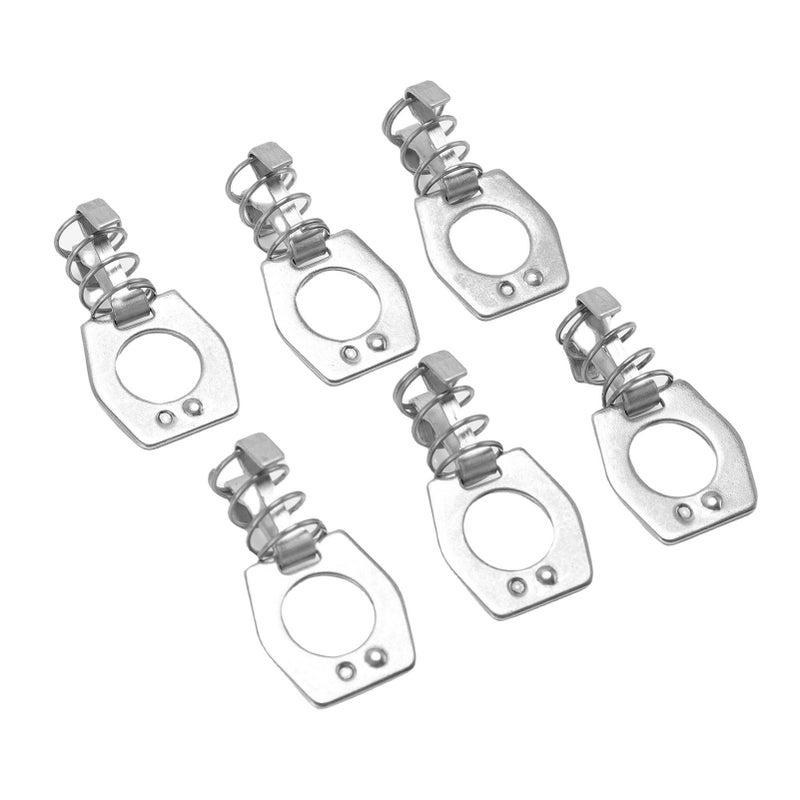 6Pcs RV Water Heater Cam Lock Stainless Steel Rustproof Water Heater Door Latch for Gas Tank Covers - Image 2