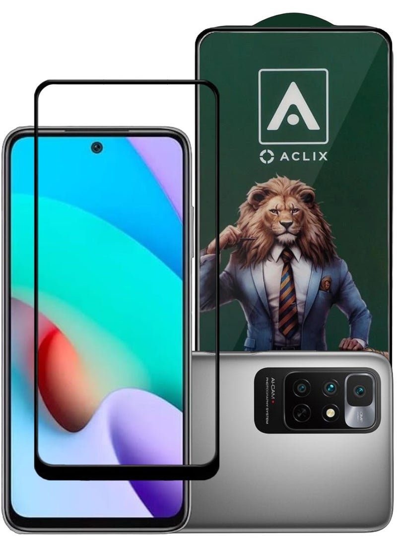 ACLIX Antistatic ESD Dustproof Premium Quality High Definition Tempered Glass Screen Protector Designed For Xiaomi Redmi Note 11 4G - Image 1