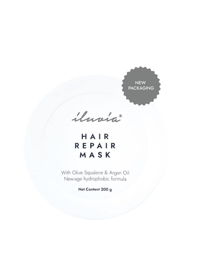 iluvia Hydrophobic Hair Repair Mask (Humidityresistant Antifrizz Hair Mask Restores The Hair’S Moisture Balance Repairs Dry Brittle Chemically Treated Hair) 200G - Image 3