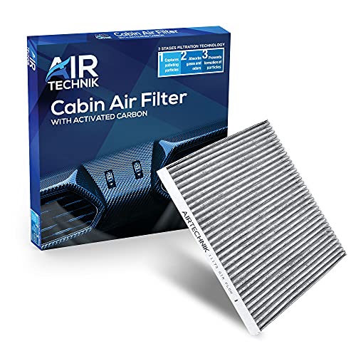 AirTechnik CF11173 Cabin Air Filter wActivated Carbon Fits Nissan Altima 20072012 Maxima 20092014 Murano 20092014 Quest 20112017 27277JA00A - Image 1