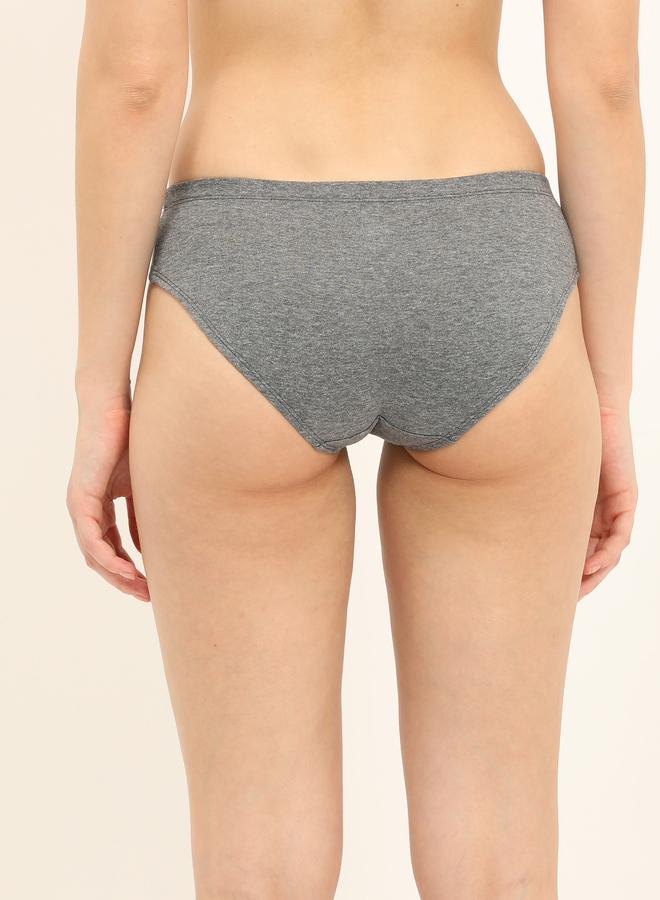 Envie Pack of 3 - Logo Detail Cotton Mid Briefs - Image 4