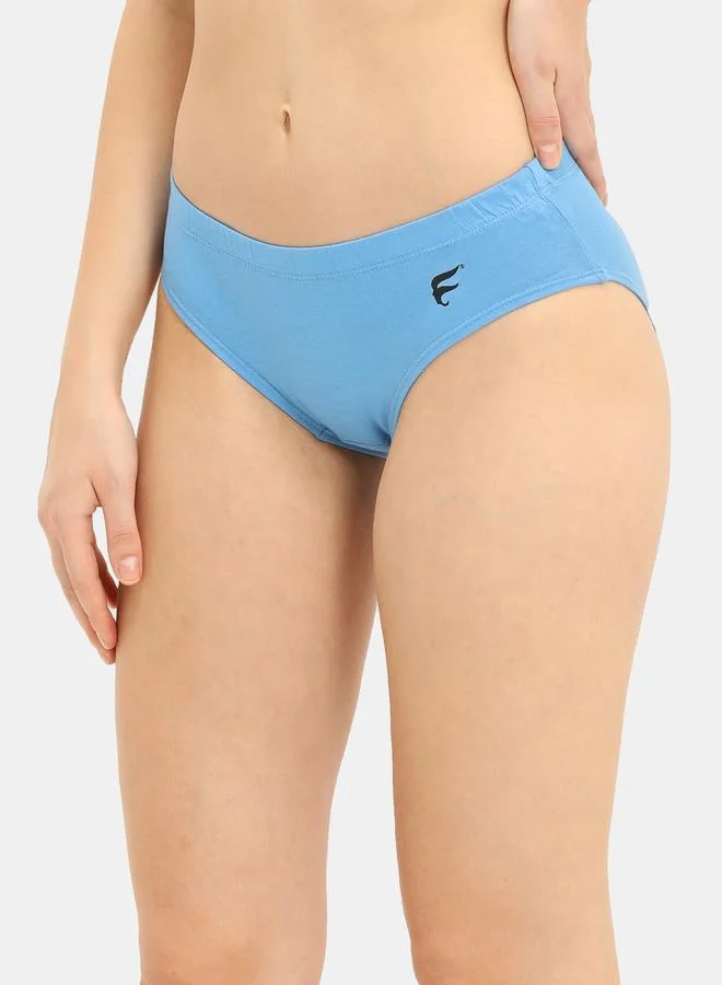 Envie Envie Pack of 3 - Logo Detail Cotton Mid Briefs