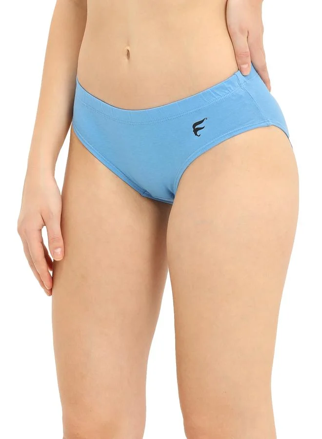 Envie Envie Pack of 3 - Logo Detail Cotton Mid Briefs