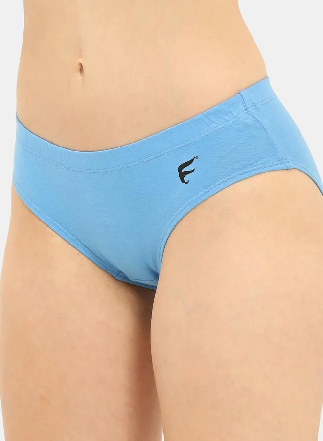 Envie Envie Pack of 3 - Logo Detail Cotton Mid Briefs