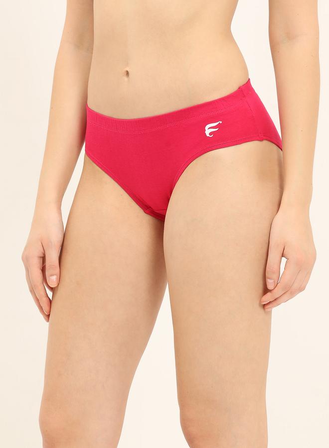 Envie Pack of 3 - Logo Detail Cotton Mid Briefs - Image 5