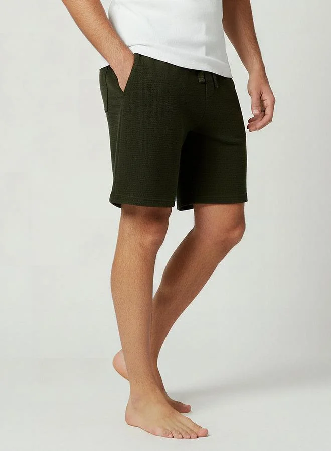فاف Men Flexi Waist Shorts Cotton