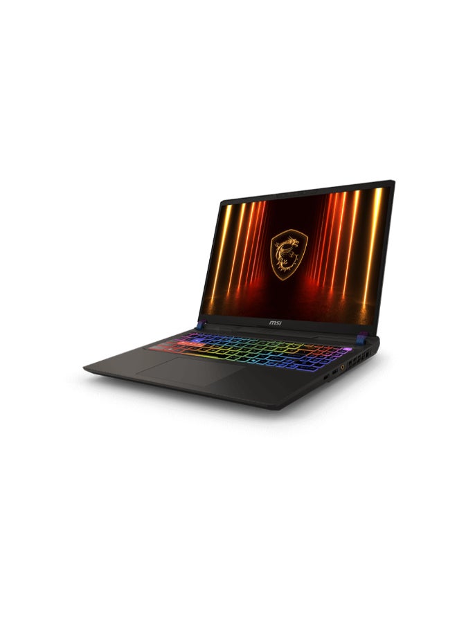 إم اس أي لابتوب VECTOR 16 HX AI A2XWIG بشاشة 16 بوصة QHD / معالج Intel Core Ultra 9 275HX / قرص صلب 32 جيجابايت / قرص SSD بسعة 1 تيرابايت / بطاقة رسومات GeForce RTX 5080 / مع لوحة مفاتيح وماوس لاسلكيين Logitech Mk270 الإنجليزية/العربية كوزموس غراي - Image 3