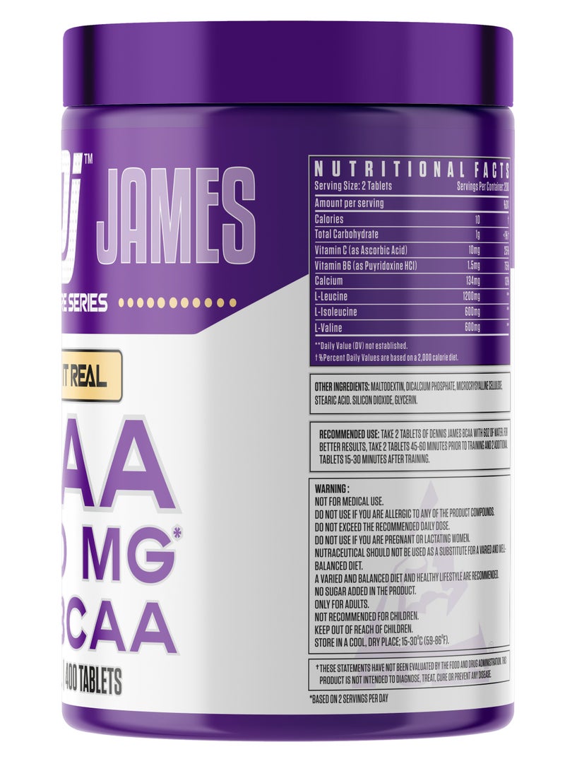 دينيس جيمس BCAA 4800 ملجم من DENNIS JAMES Signature Series - Image 3