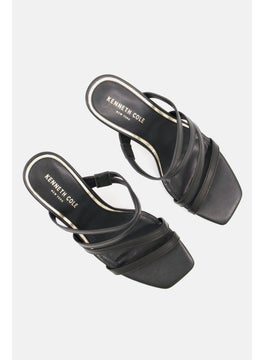 Kenneth Cole Women Medium Brielle Slip On Sandal, Black  - Image 4