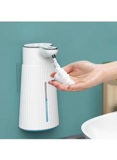 Arabest Automatic Foaming Soap Dispenser, 2 Level 13.5oz/400ML Adjustable Hand Soap Dispenser Wall Mount, Rechargeable Sensor Hand Sanitizer Dispenser, Touchless Dish Foam Soap Dispenser for Bathroom Kitchen  - Image 1