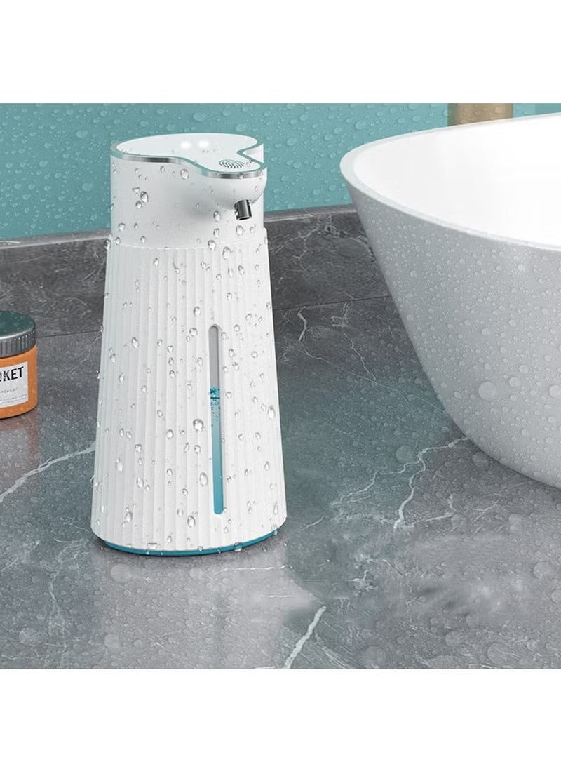Arabest - Automatic Foaming Soap Dispenser, 2 Level 13.5oz/400ML Adjustable Hand Soap Dispenser Wall Mount, Rechargeable Sensor Hand Sanitizer Dispenser, Touchless Dish Foam Soap Dispenser for Bathroom Kitchen - Image 1