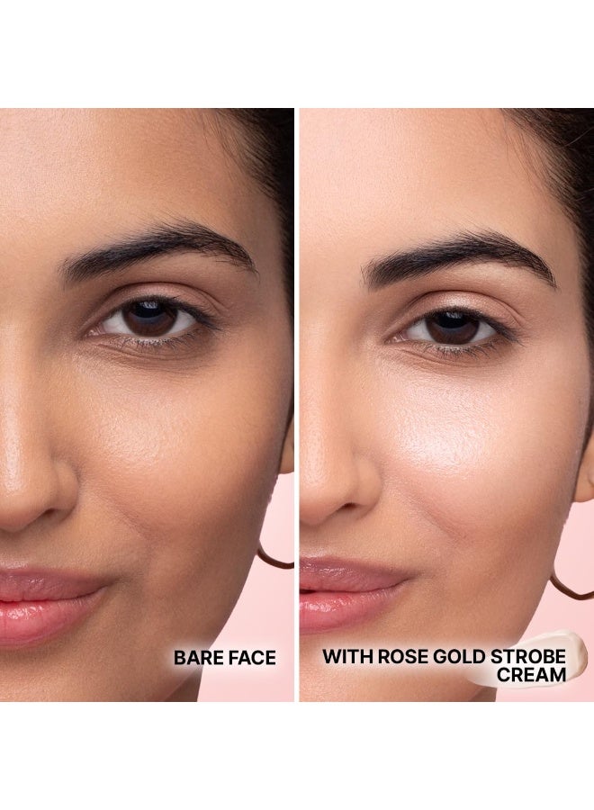 So True Sotrue Strobe Cream, Set of 3, Rose Gold, Pink and Gold, 30g Each, Illuminating Makeup Primer and Highlighter - Image 3