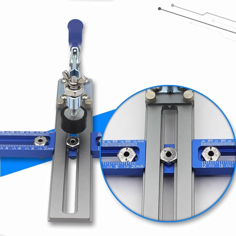 2 Style Cabinet Door Mounting Assistant Quick Leveling Installation Tool Wood Furniture Connector - Image 4