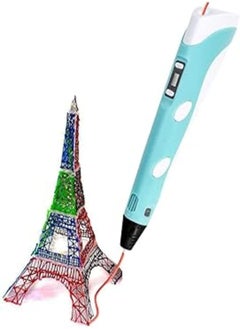 Generic Generic 3D Pen 3D Printing Pen 3D Drawing Pen with LCD Screen 3D Pen 1.75mm PLA Filament Creative Gifts for Graffiti Lovers, Crafts,DIY to Inspire Kids Teens Creativity 