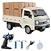 Hylukon 116 Scale RC Crawler Kei Truck RC Transport Pickup Truck with Light Spray  24Ghz Remote Control Car Toys for Teen  Adults  Rear Compartment Transport Goods - Image 2