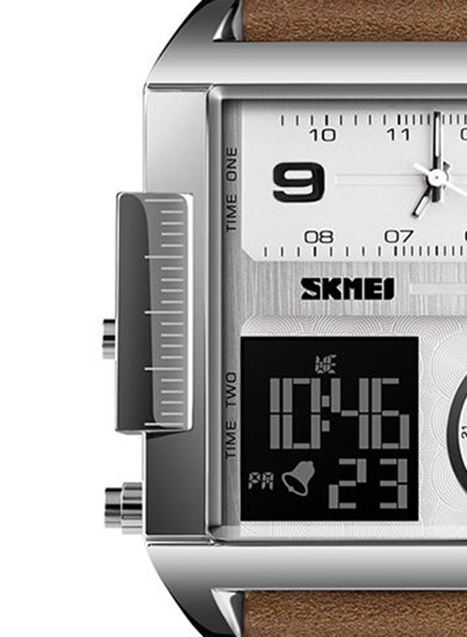 Men's Fashion Sports Quartz Dual Display Digital  Waterproof Watch 1391 - Image 5