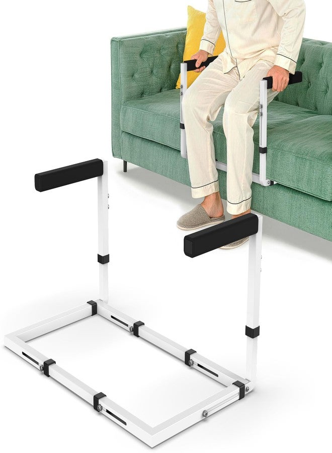 Support Way Stand Assist Rail for Couch, Adjustable Couch & Sofa Standing Support with Extra-Wide Stable Base, Safety Grab Bar for Seniors, Patients, 300lbs Capacity Sitting and Standing Assistance for Home Use - Image 1