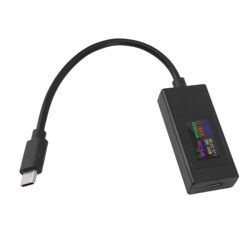 KOWSI Type C USB Tester: 0-6.5A DC4-30V, Bidirectional Testing, Colorful TFT Display - Portable Compact Design, Multi Functional Tester for Smartphones, Tablets, Laptops and Power Banks - Image 5