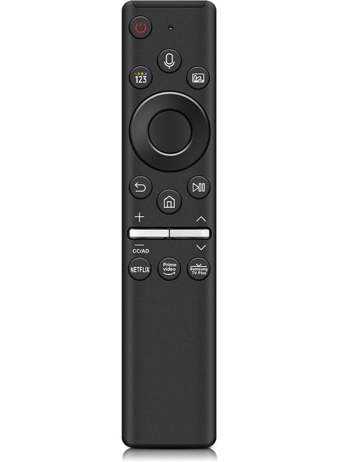 PopZa BN59-01330A Upgraded Voice Remote Control: Universal Compatibility for Samsung Curved, QLED, LED, LCD, 8K & 4K Smart TVs - Image 1