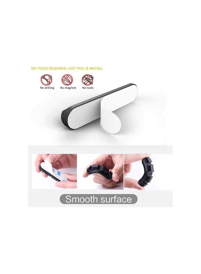 Green Tiger Cable Clips Organizer, Silicone Adhesive Hooks for Power Cords and Charging Cables, USB Cord Management or TV PC Laptop Home Office - Image 4