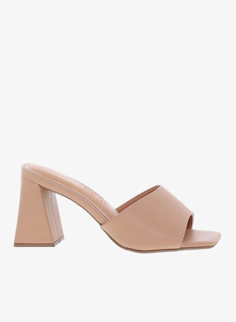 VIZZANO Nude High Heels Sandals with Back Strap – Elegant sling Back Heels for Girls & Ladies for Women | Best Price UAE