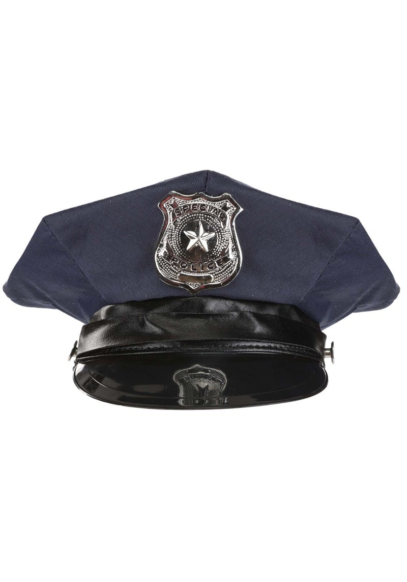elope Police Chief Officer Costume Hat for Kids