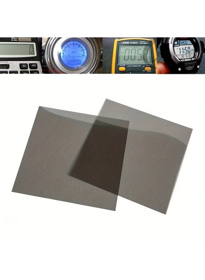 1 قطعة فيلم استقطابي لساعة متعددة القياسات وحاسبة إصلاح شاشة LCD تشطيب غير لامع - Image 2