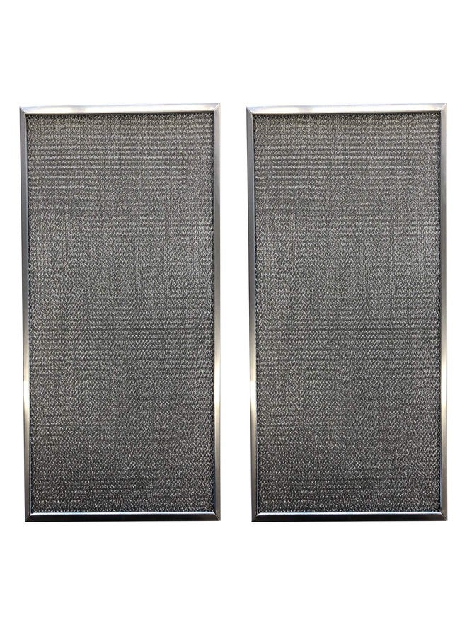 Filter Everything Replacement Aluminum Pre/Post Filter Compatible with Honeywell F50E & F50A Series - 12-1/2 x 19-5/8 x 3/8 2-TSSS - 2-Pack - Image 1