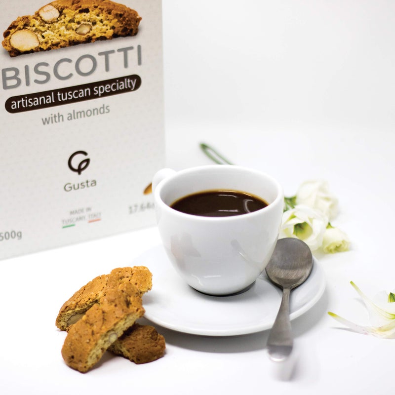 Gusta Authentic Soft Biscotti Cookies Made in Tuscany, Italy - Candied Orange - Original Two Bites Size - All Natural Ingredients - Fresh & Genuine Italian Dessert Treats - 8.82oz - Image 3