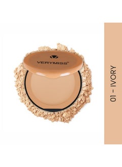 VERYMISS Natural Glow Compact Powder (01 Ivory)  - Image 2