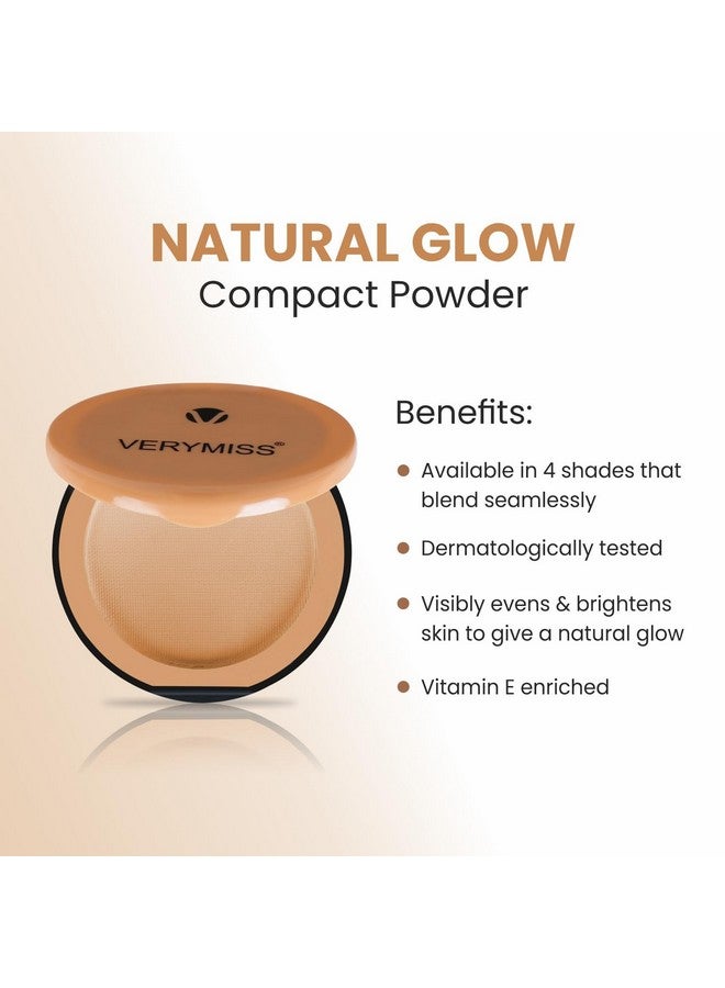 فيري مس بودرة مضغوطة طبيعية للتوهج (01 عاجي) - Image 3