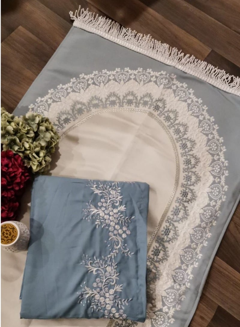 Gerenic Women's Prayer Rug and Sheet Set