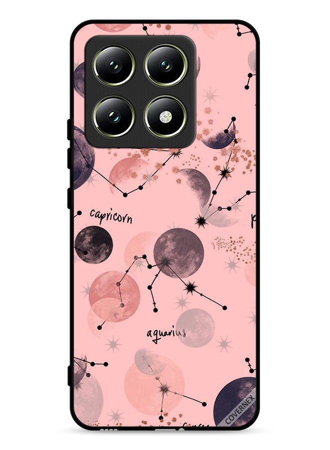Covernex Xiaomi 14T 5G Protective Case Cover Zodiac Signs Pastel Art - Image 1