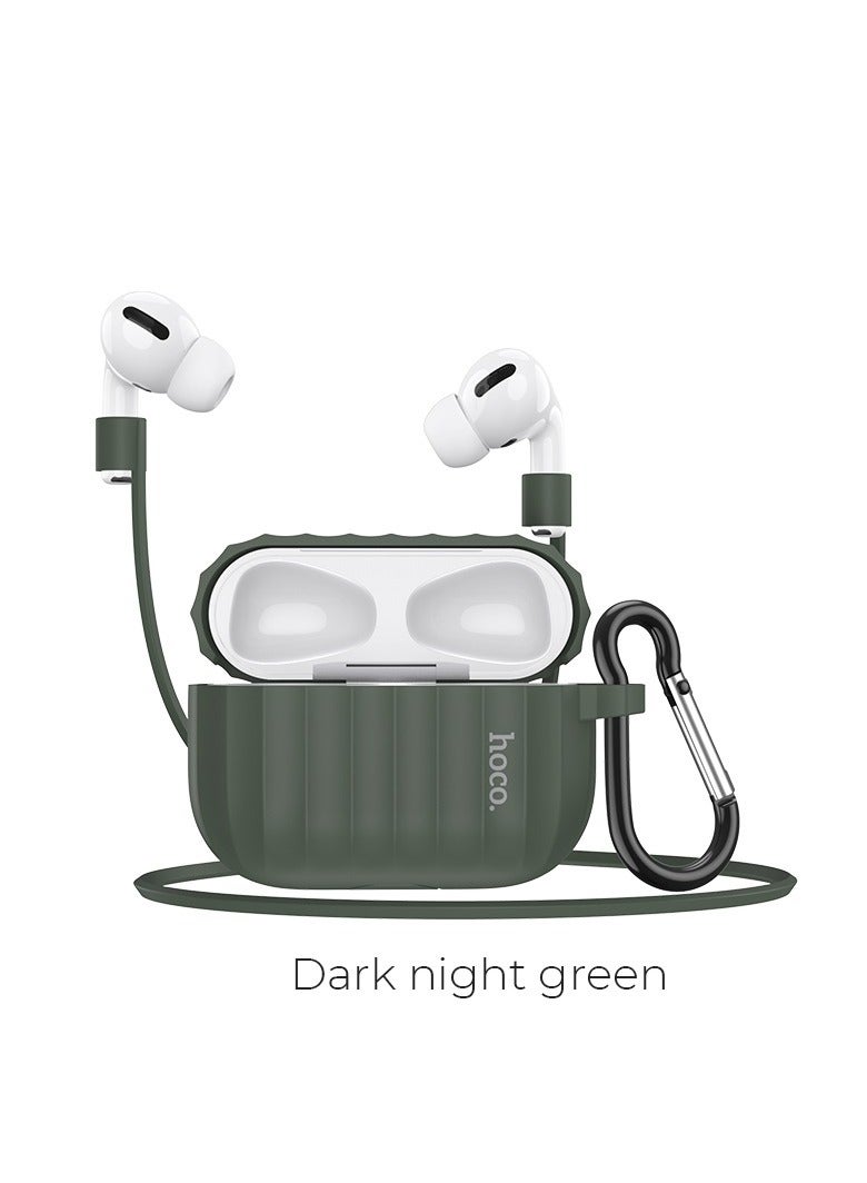 Hoco Protective case for AirPods Pro - dark night green
