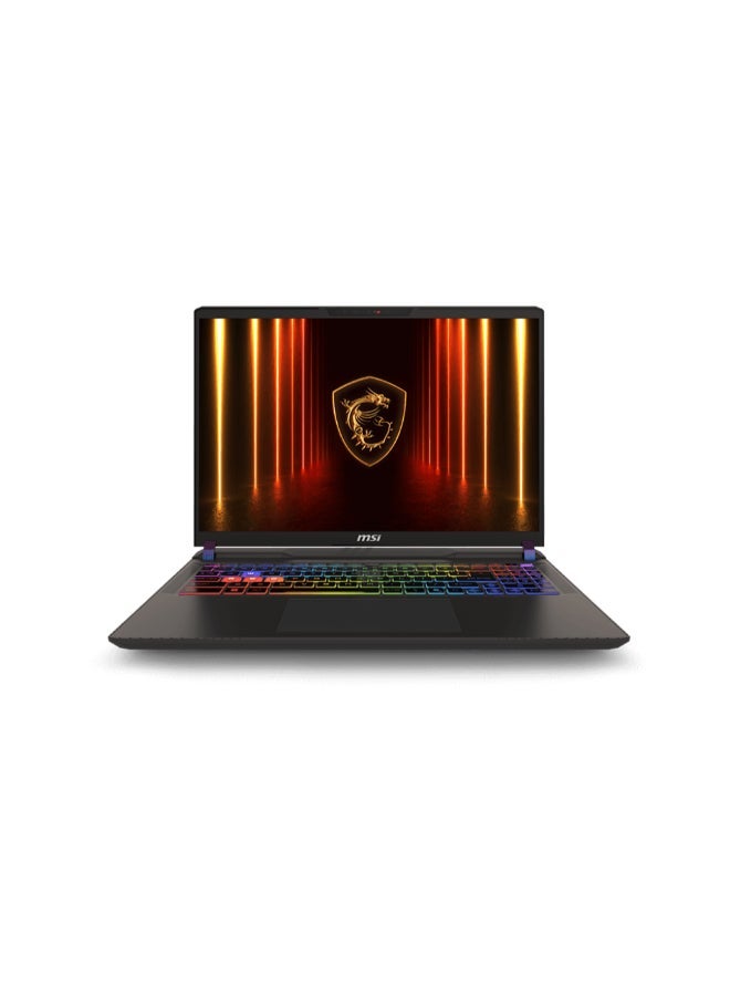 MSI Vector 16 HX AI A2XWIG Gaming Laptop With 16-Inch Display, Core Ultra 9 275HX Processor/32GB RAM/2TB SSD/16GB NVIDIA GeForce RTX 5080 Graphics/Windows 11 Home English/Arabic Cosmos Gray - Image 2