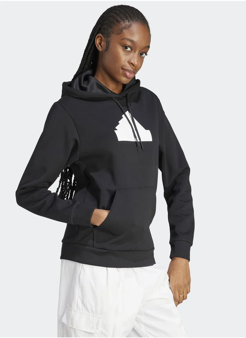 Adidas Future Icons Badge Of Sport Bomber Hoodie