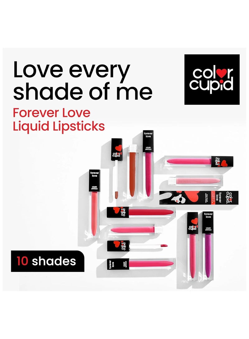 كلر كيوبيد أحمر شفاه كولور كيوبيد ليك يدوم طويلاً بينك-P LL9 4 مل - Image 5