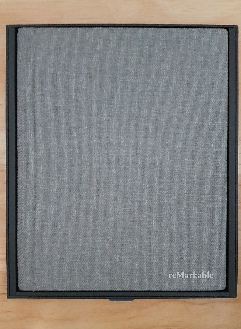 reMarkable Book Folio Polymer Weave Gray Cover for Remarkable 2 - Image 4