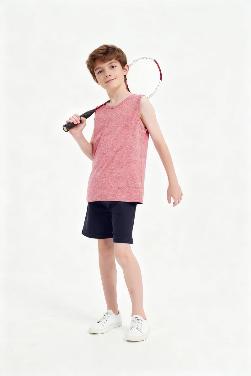 Phedrew 5-Pack Boys Cotton Shorts Toddler French Terry Cotton Pull On Shorts with Drawstringï¼ˆ2-12 Yearsï¼‰ - Image 3