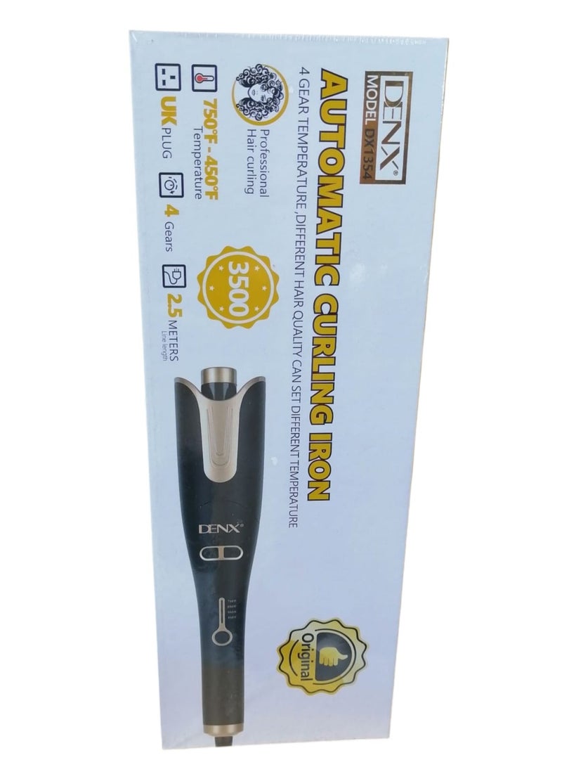 Denx Automatic curling iron Ceramic 360 Degree Automatic Rotation and Multi-Speed ​​ - Image 4