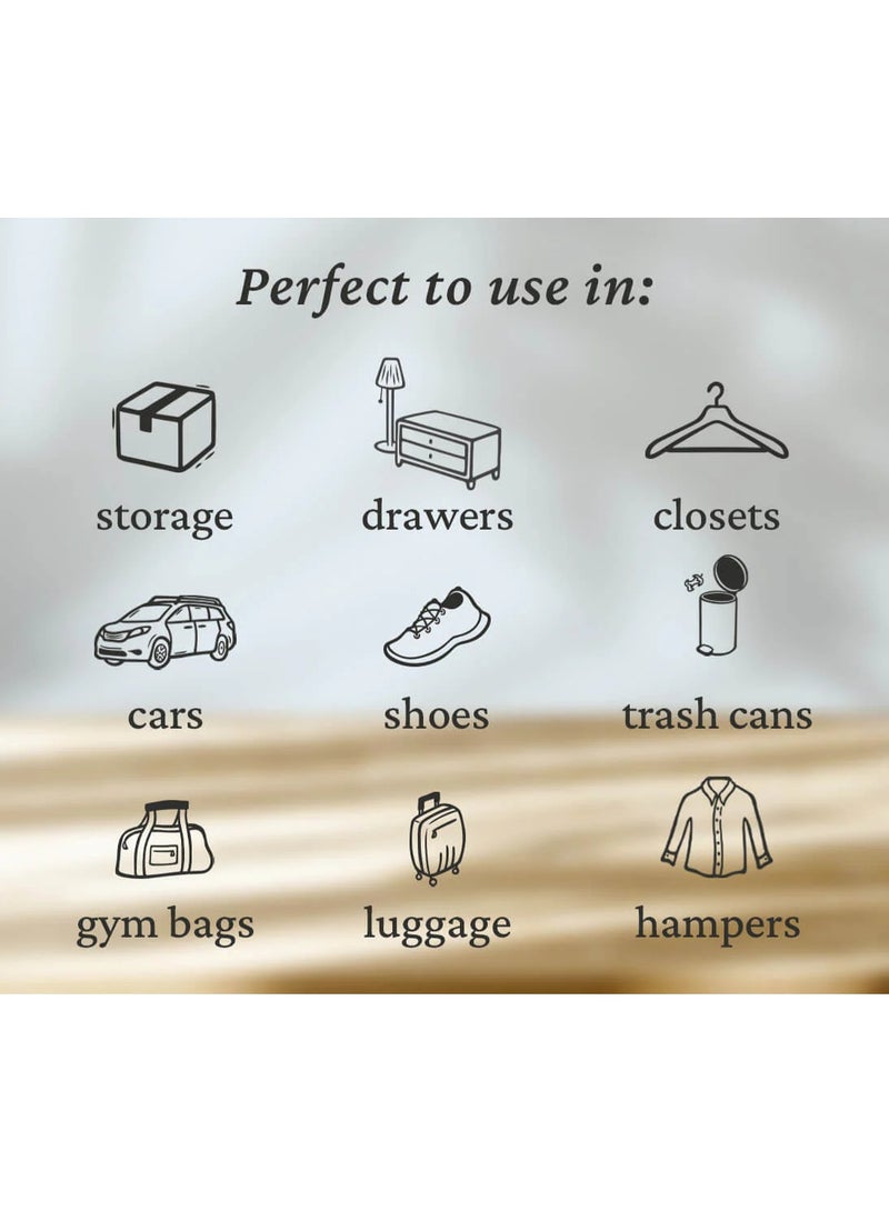 فريش ويف عبوات إزالة الروائح الكريهة بخلاصة الليمون النباتية، 102 غرام - Image 3