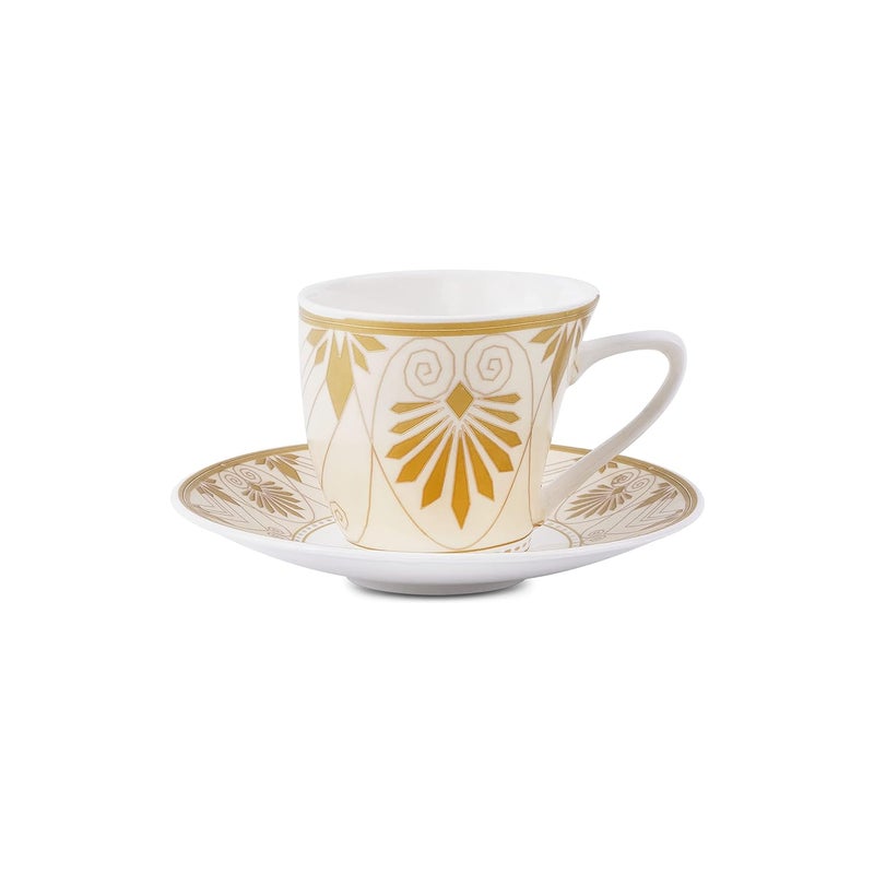 Dandy lines England by DATA Dandy Lines Alpine in Gold Rajasthan Design 53038 Pack of 12 - Image 3