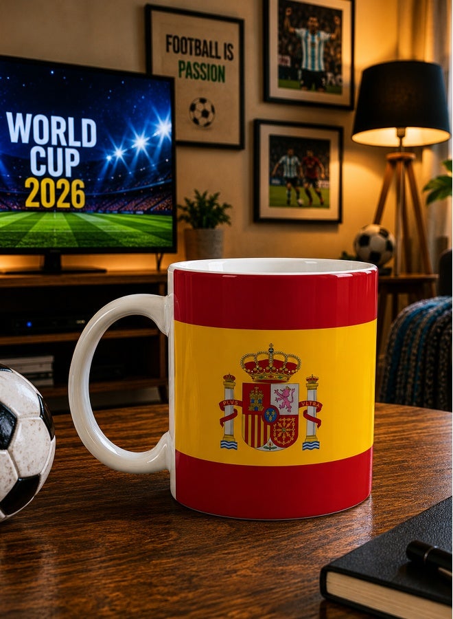 Share the Love Spain, Fifa World Cup 2026, Coffee Mug - Image 2