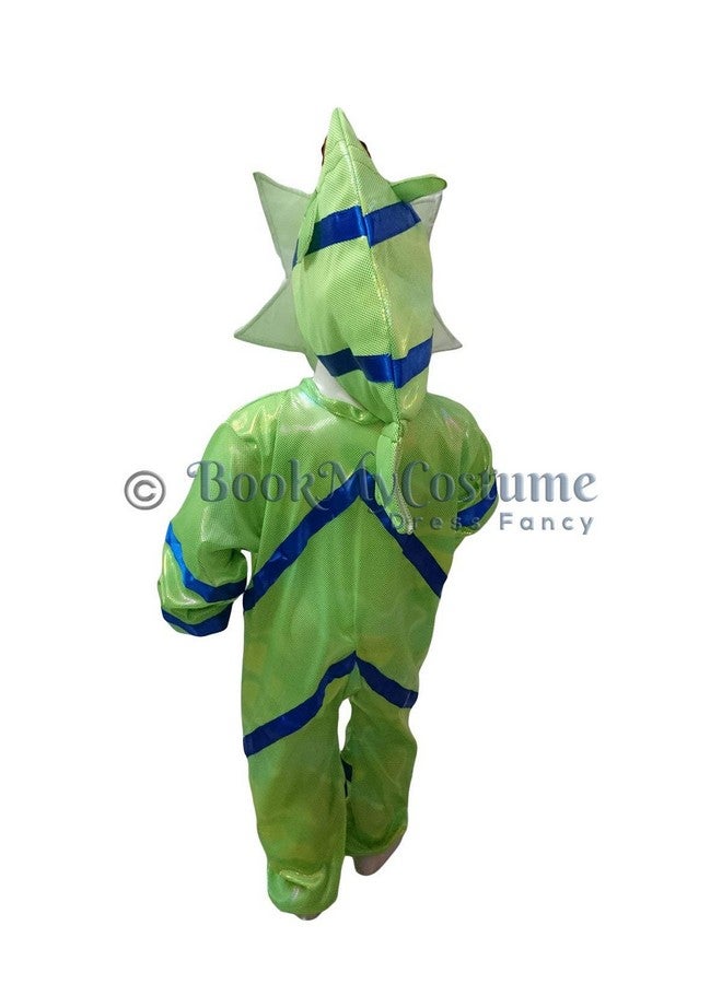 بوك ماي كوستيوم زي تنكري للأطفال من BookMyCostume على شكل نجمة البحر ونجمة البحر وحيوان مائي، مناسب للأعمار من 7 إلى 8 سنوات - Image 3