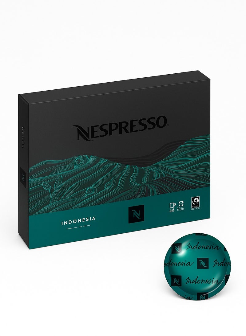 Nespresso Professional Indonesia Coffee Capsules – 50 Capsules - Image 1